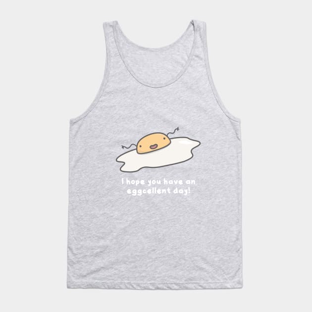 Eggcellent day Tank Top by pbanddoodles